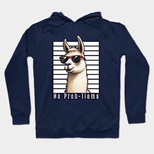 No Prob-llama Cool LLama Hoodie